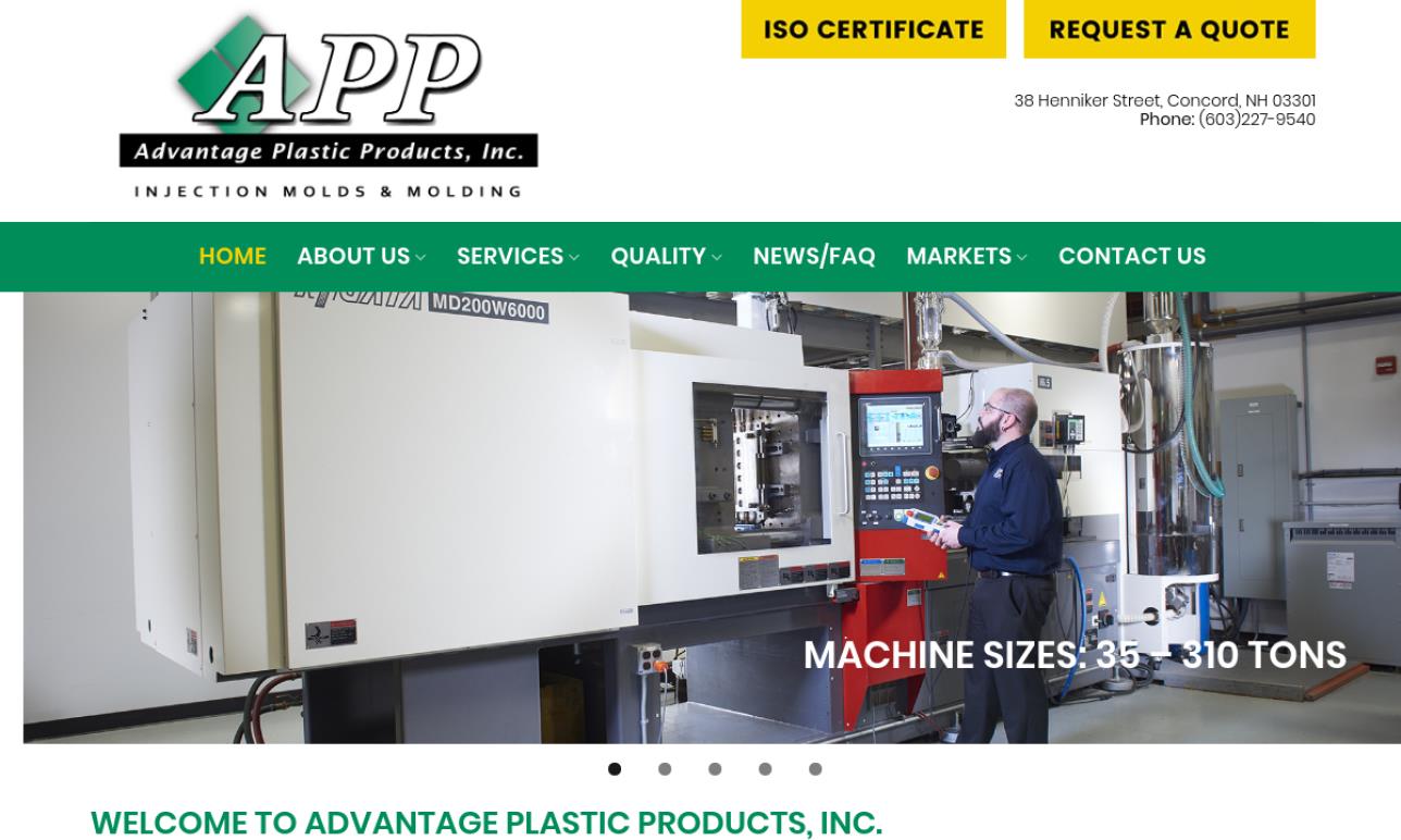 Advantage Plastic Products, Inc.