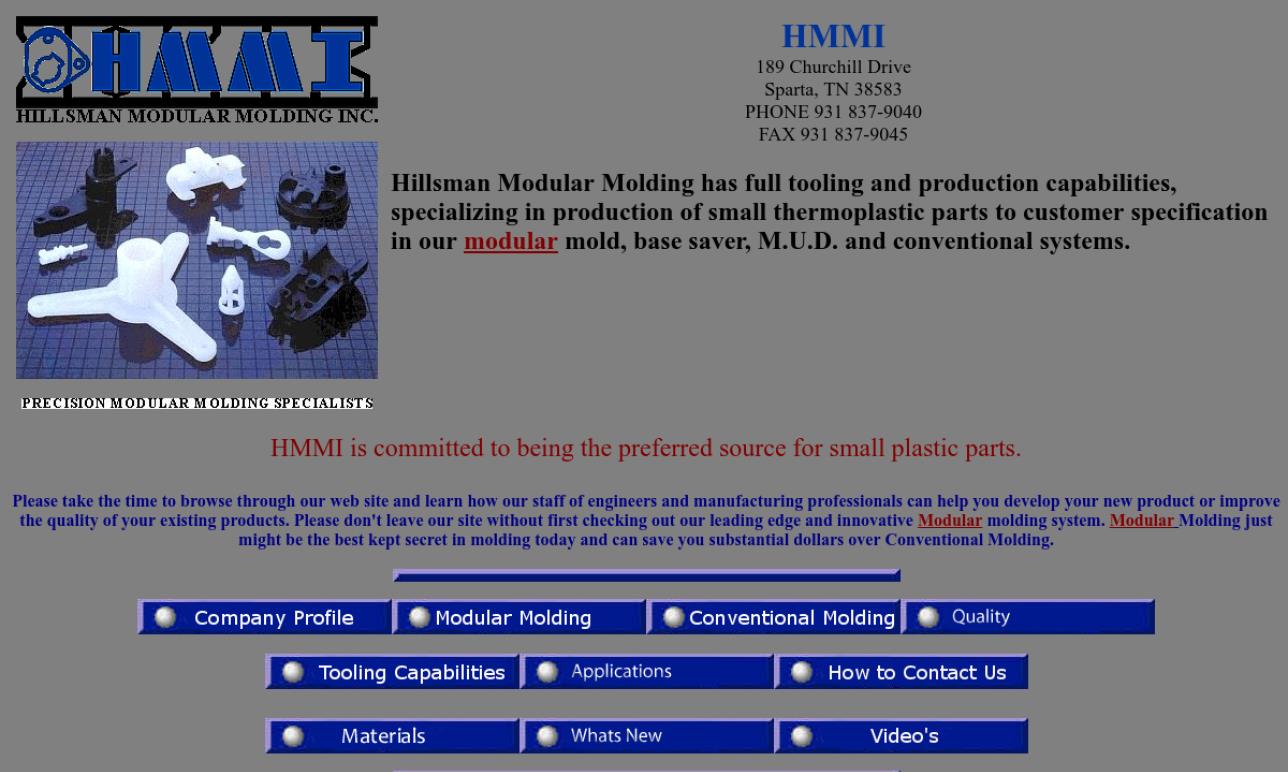 Hillsman Modular Molding, Inc.