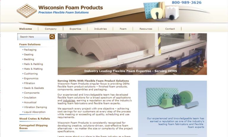 Wisconsin Foam Products, Inc.