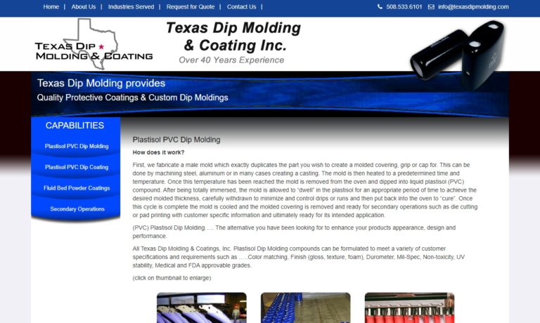 Texas Dip Molding & Coating, Inc.